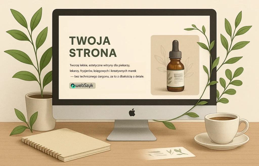 Nowoczesna strona internetowa dla przedsiębiorców i lokalnych marek – Webszyk