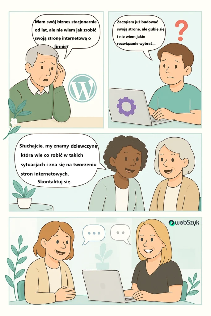 Problemy techniczne ze stroną internetową – wolne działanie i awarie - webszyk pomoc osobom nietechnicnzym