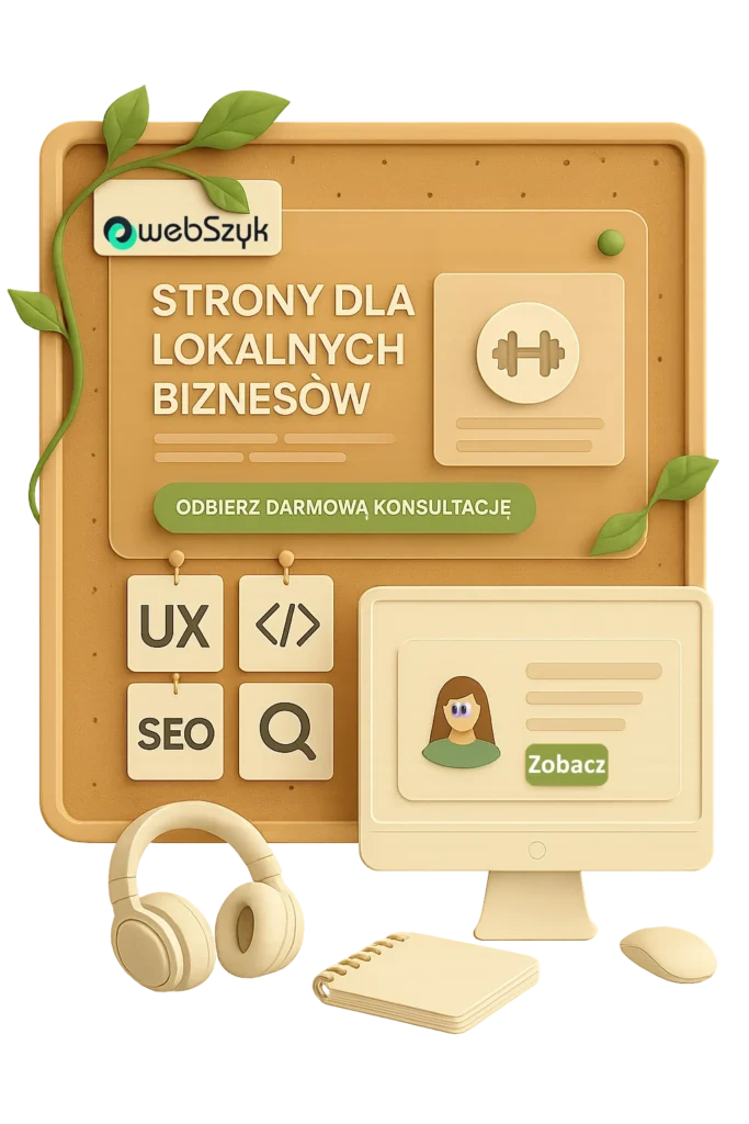 strony dla lokalnych biznesow webszyk i Proces konsultacji strony www w 3 krokach