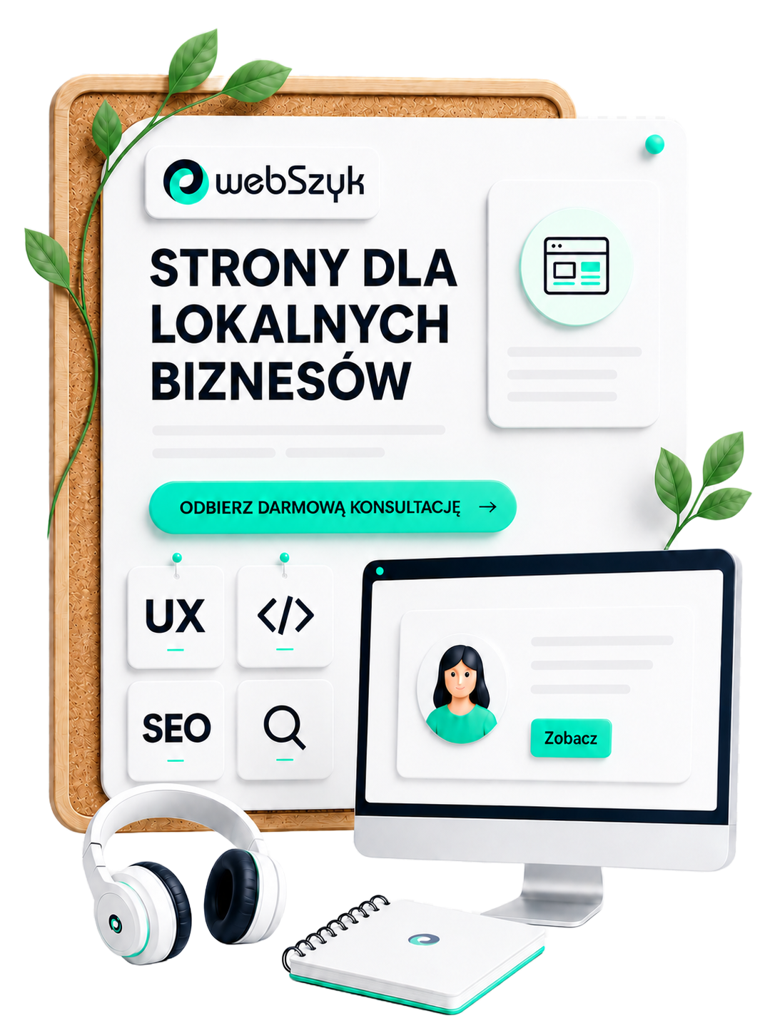 strony dla lokalnych biznesow webszyk