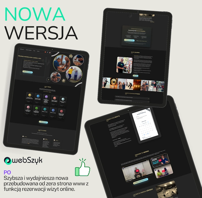 strona internetowa po poprawa webszyk